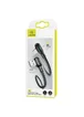 Дата кабель USAMS US-SJ455 U57 Lightning Dual Right-angle Cable With Colorful Light (1.2m) Черный