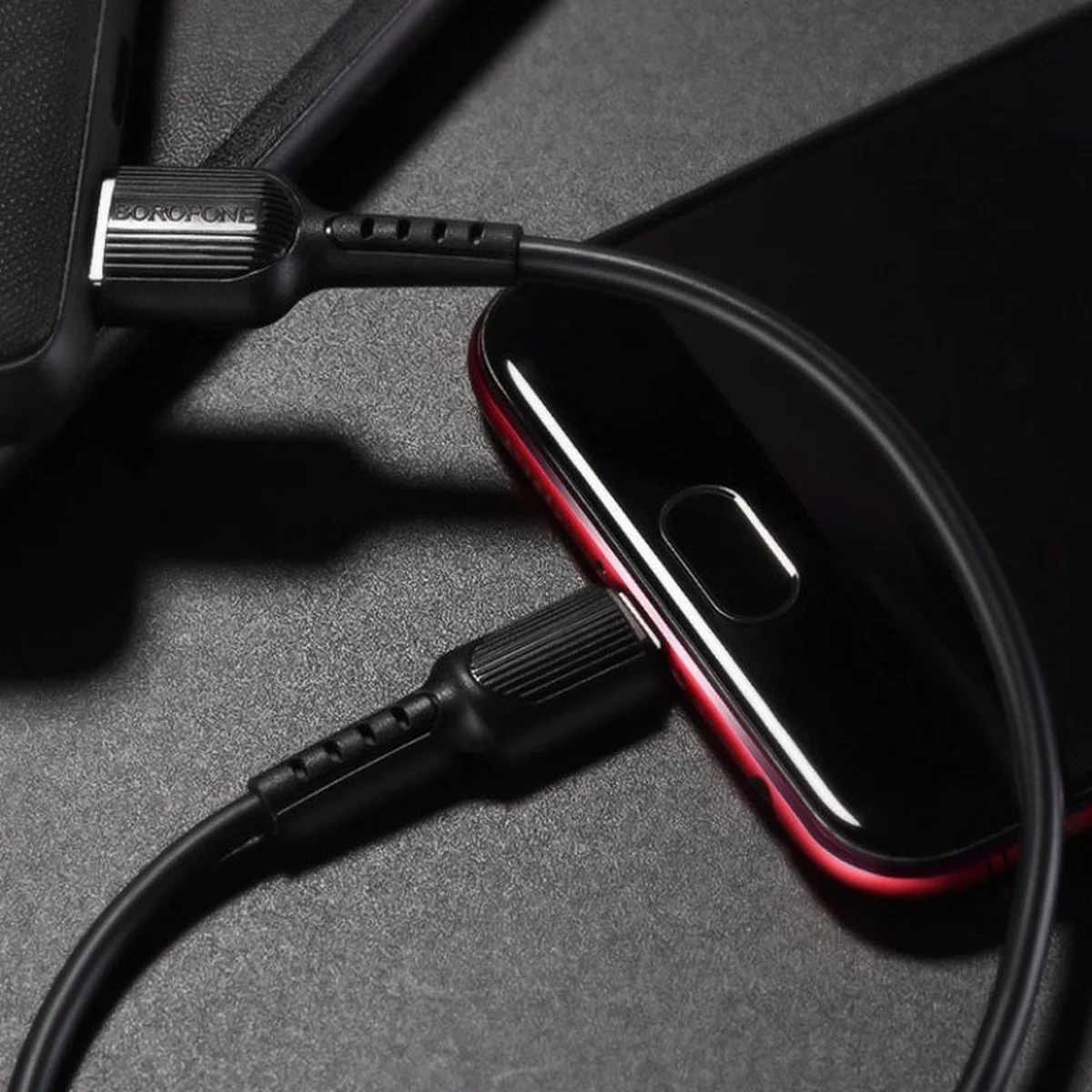 Дата кабель Borofone BX16 USB to MicroUSB (1m) Черный