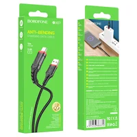 Дата кабель Borofone BX67 USB to MicroUSB (1m) Черный