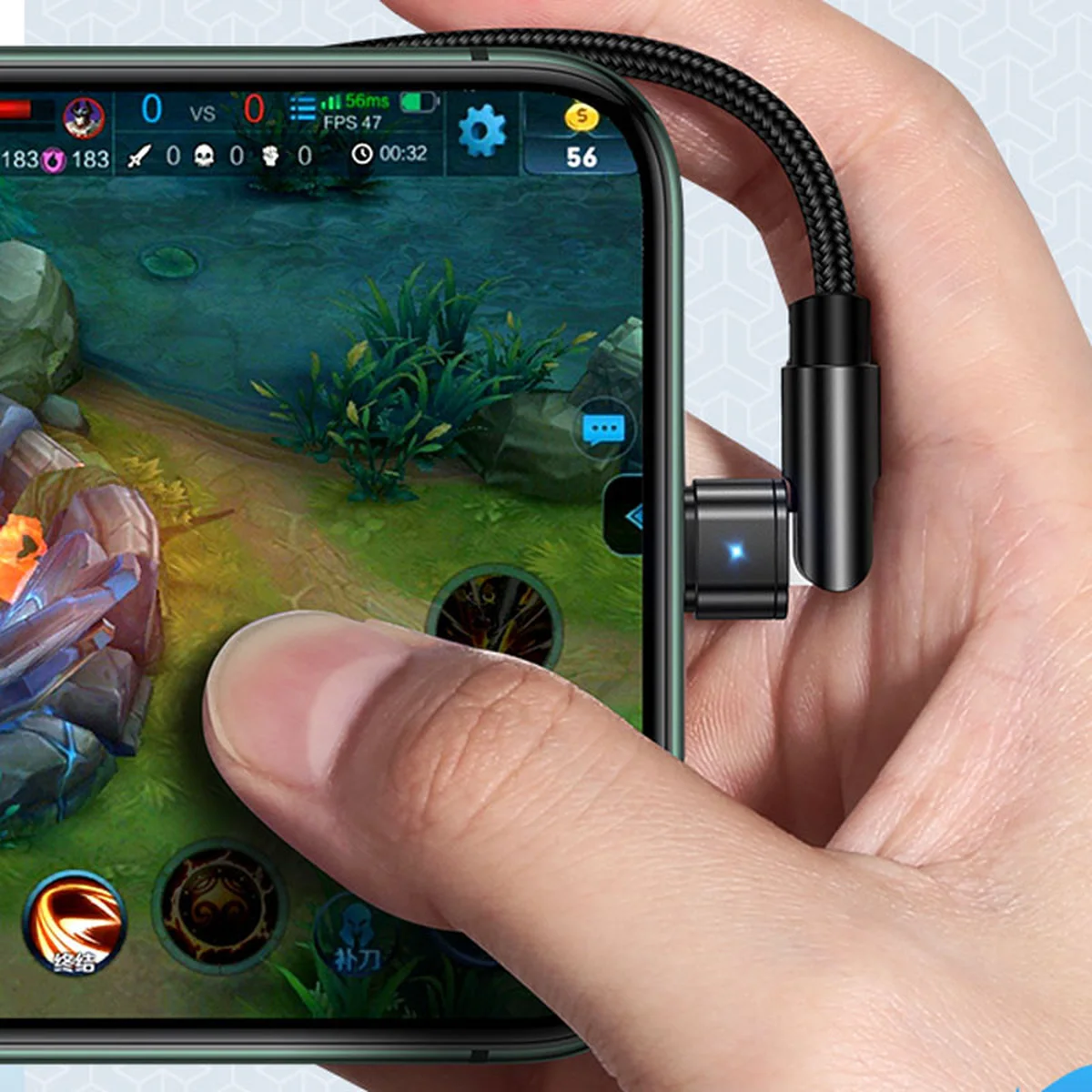 Дата кабель USAMS US-SJ476 U60 Rotatable USB to Lightning (1m) Черный