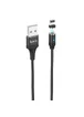 Дата кабель Hoco U76 "Fresh magnetic" Lightning (1.2m) Черный