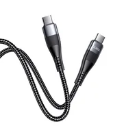 Дата кабель Hoco U99 Magnetic Type-C to Type-C 100W (1m) Черный