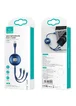 Дата кабель Usams US-SJ508 U69 3IN1 Retractable Cable 1m Синий