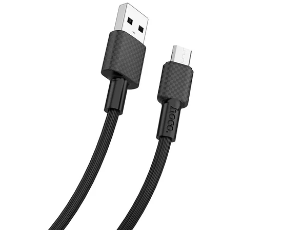 Дата кабель Hoco X29 Superior Style Micro USB Cable 2A (1m) Black