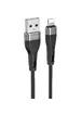 Дата кабель Borofone BX46 Rush USB to Lightning (1m) Черный