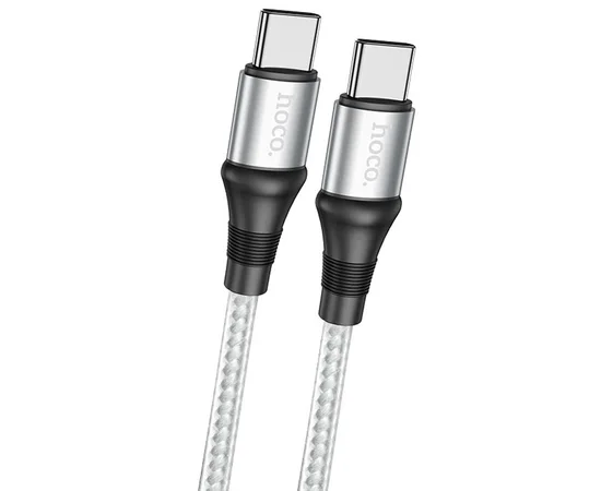 Дата кабель Hoco X50 "Excellent" Type-C to Type-C (1m) Серый