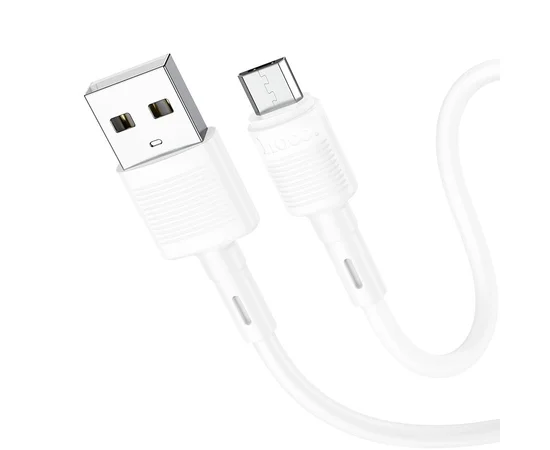 Дата кабель Hoco X83 Victory USB to MicroUSB (1m) White
