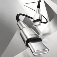 Дата кабель Baseus Cafule Series Metal Type-C to Type-C 100W (1m) Чорний