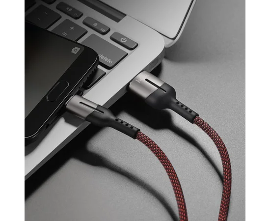 Дата кабель Hoco U68 "Gusto" MicroUSB 4A (1.2m) Черный