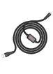 Дата кабель Hoco S4 "With Timer" USB to MicroUSB (1.2m) Черный