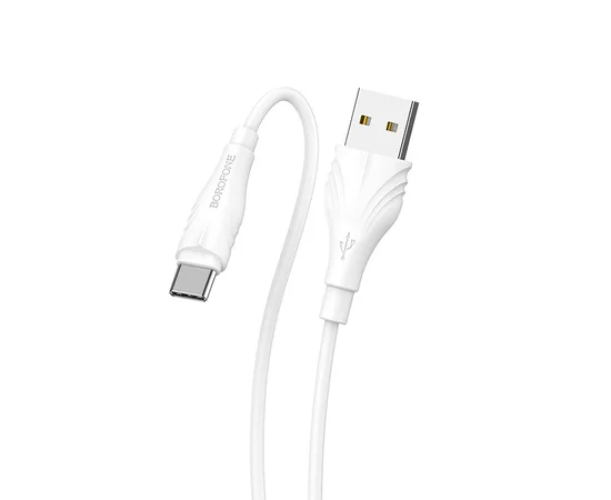 Дата кабель Borofone BX18 Optimal USB to Type-C (1m) Белый