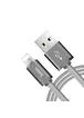 Дата кабель Hoco U5 "Full-Metal" Lightning Cable (1.2m) Серый