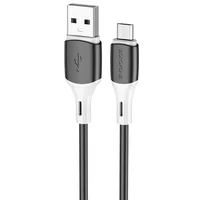 Дата кабель Borofone BX79 USB to MicroUSB (1m) Черный