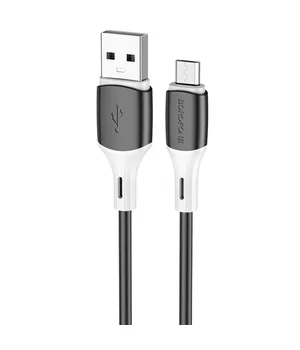 Дата кабель Borofone BX79 USB to MicroUSB (1m) Чорний