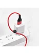 Дата кабель Hoco X38 Cool Lightning (1m) Красный