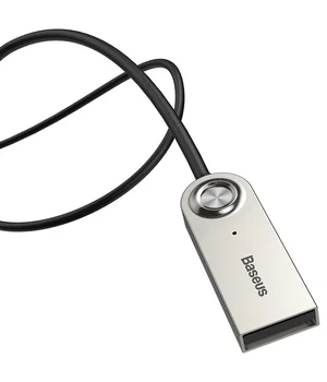 Bluetooth ресивер Baseus BA01 USB Wireless adapter cable Черный