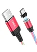 Дата кабель Hoco U90 "Ingenious streamer" MicroUSB (1m) Красный
