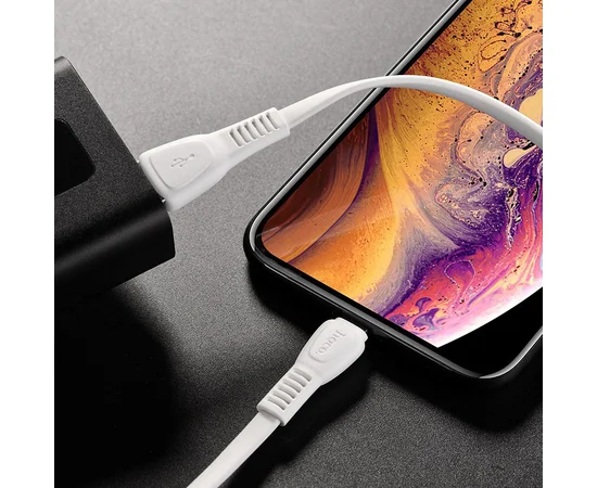 Дата кабель Hoco X40 Noah USB to Lightning (1m) Белый