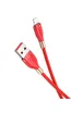 Дата кабель Hoco U92 "Gold collar" Lightning (1.2 m) Красный