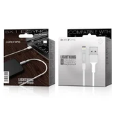 Дата кабель Borofone BX1 EzSync USB to Lightning (1m) Білий