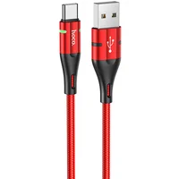Дата кабель Hoco U93 "Shadow" Type-C (1.2 m) Червоний