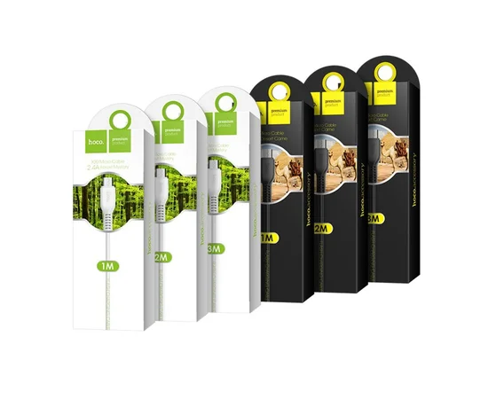 Дата кабель Hoco X20 Flash Micro USB Cable (1m) Черный