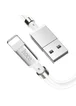 Дата кабель Hoco U91 "Magic magnetic" Lightning (1М) Белый