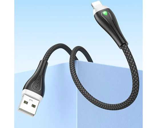 Дата кабель Borofone BX100 Advantage USB to Lightning Black