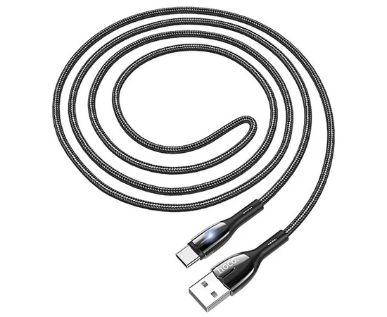 Дата кабель Hoco U89 "Safeness" Type-C (1.2 m) Черный