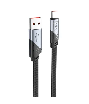 Дата кабель Hoco U119 Machine charging data USB to Type-C 5A (1.2m) Black