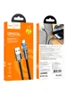 Дата кабель Hoco U122 Lantern Transparent Discovery Edition USB to Lightning Black