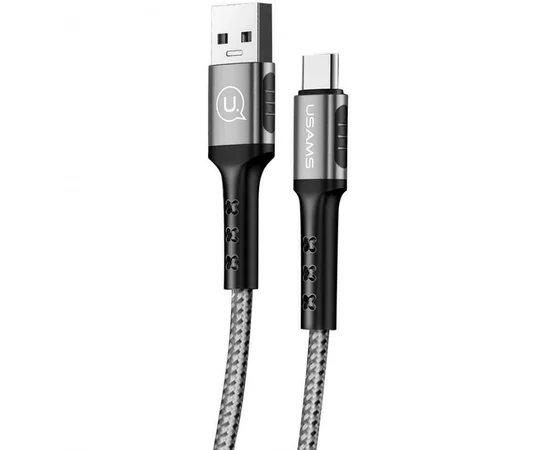 Дата кабель USAMS US-SJ289 USB to Type-C (1.2m) Черный