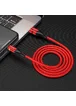 Дата кабель Hoco U93 "Shadow" Lightning (1.2 m) Красный