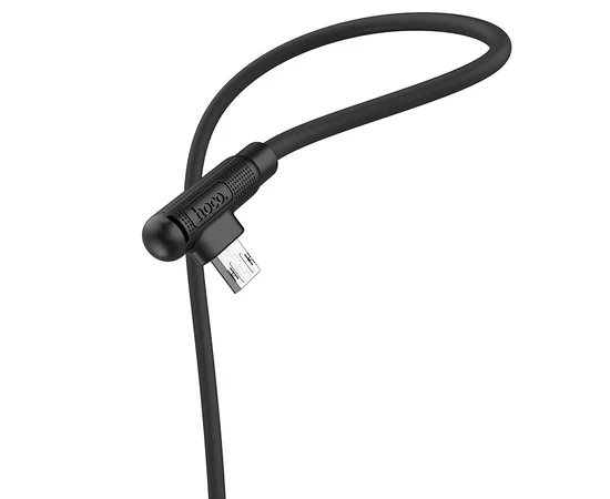Дата кабель Hoco X46 "Pleasure" USB to MicroUSB (1m) Черный