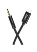 Аудио кабель Aux Hoco UPA13 (AUX 3.5 to Lightning) (1m) Черный