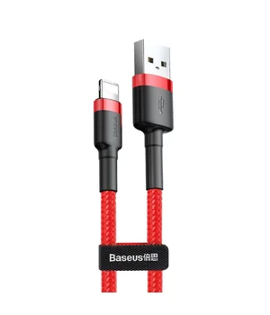 Дата кабель Baseus Cafule Lightning Cable 1.5A (2m) Красный / Черный