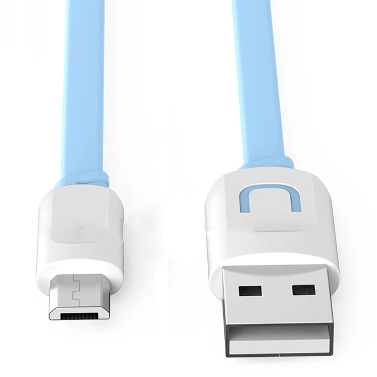Дата кабель Usams US-SJ012 U-Trans USB to Micro USB (0.25m) Бірюзовий