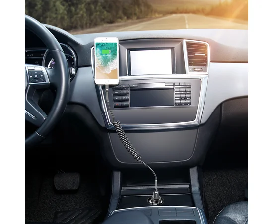 Дата кабель Baseus Double Spring (компактный) USB to Lightning 2A (1m) Серый