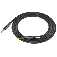 Аудіо кабель Aux Hoco UPA19 (2m) Чорний