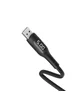 Дата кабель Hoco S6 Sentinel USB to MicroUSB (1.2m) Черный