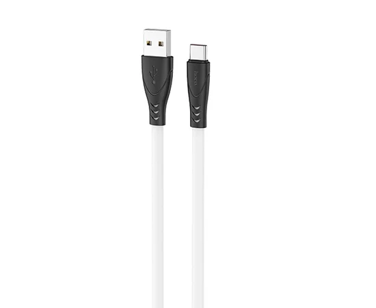 Дата кабель Hoco X42 "Soft Silicone" USB to Type-C (1m) Белый