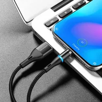 Дата кабель Borofone BU16 Skill magnetic USB to Type-C (1.2m) Чорний