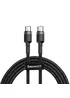 Дата кабель Baseus Cafule Type-C to Type-C Cable PD 2.0 60W (2m) (CATKLF-H) Черный / Серый