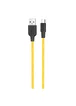 Дата кабель Hoco X21 Plus Silicone MicroUSB Cable (1m) Black / Orange
