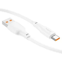 Дата кабель Hoco X93 Force USB to Type-C 100W (1m) White