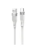 Дата кабель Hoco U72 "Forest Silicone" Type-C (1.2М) Белый