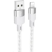 Дата кабель Hoco X99 Crystal Junction USB to Lightning (1.2m) Gray