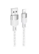Дата кабель Hoco X99 Crystal Junction USB to Lightning (1.2m) Gray