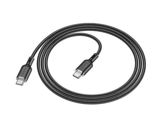 Дата кабель Borofone BX90 Cyber Type-C to Type-C (1m) Black