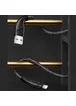 Дата кабель Usams US-SJ394 U41 Lightning Braided Data and Charging Cable 2m Черный